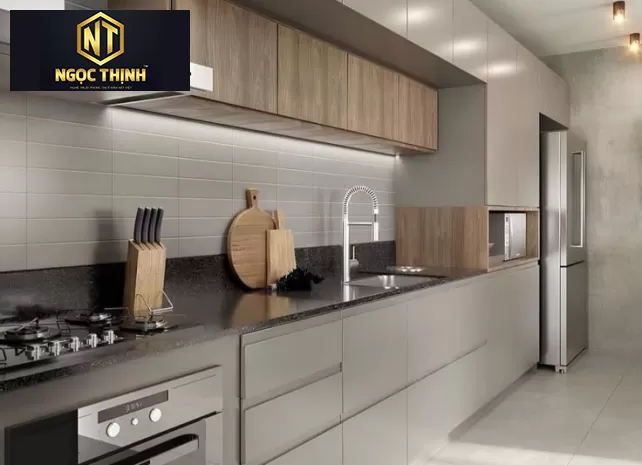 TỦ BẾP CAO CẤP LONG THÀNH - TB05